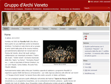 Tablet Screenshot of gruppodarchiveneto.it